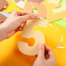 CZ 116 Pcs DIY Letter Custom Banner Customizable Banner Kit Including 111 Letters Numbers 3 Rope 2 Threading Device For Fall Thanksgiving Halloween Birthday Home School Classroom Decor Boho 1439 - Boho - View 3