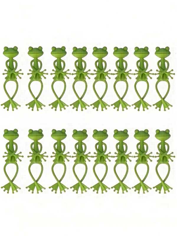Suporte para plantas Green Frog 2/6/10, suporte para plantas em PP bonito e estável, adequado para vasos pequenos e plantas de granulação, decoração de jardim interno, perfeito para o Natal