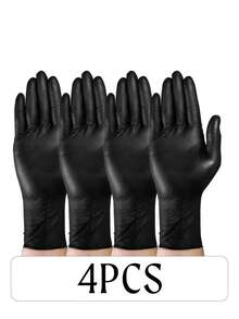 20/50pcs Set, S-XL Size, Disposable Nitrile Gloves With Diamond Particles, Enhanced Anti-Slip And Friction, Utility, Home, Safety Gloves, Personal Protective Equipment, Kitchen Cleaning Gloves, Multi-Purpose Gloves