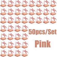 10/50 صناديق هدايا شفافة، حاويات فردية بحجم 3.5 بوصة مع بطانة وشريط لشموع معطرة وتغليف الأعمال الفنية - متعدد الألوان - مشاهدة 12