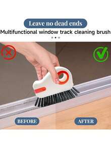 1个缝隙清洁刷，硬毛瓷砖缝隙刷，新型多功能缝隙清洁刷工具，适用于浴室厨房瓷砖、窗户门缝隙等死角清洁 - 彩色 - 查看 6