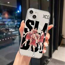 Funda de teléfono magnética compatible con Anime S-Slam D-Dunk MagSafe para iPhone 16, 15, 14, 13, 12, 11, 8, 7 Plus, Pro Max, X, XR, XS Max, de TPU suave y transparente. Funda compatible con iPhone 17 Pro Max, 17 Pro, 17, 16 Pro Max. - TCX-260TCX58230A1 - Ver 8