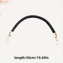 1pc Multi-Color Leather Bag Strap, Metal Buckle, Suitable For Underarm Bag, Wristlet, Handbag, Shoulder Bag, Adds Fashion And Practicality To Bags, Easily Create Different Styles, Replaceable Bag Strap - Multicolor - View 8