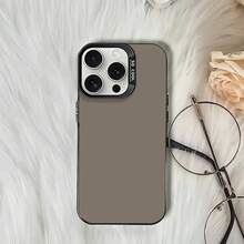 Funda de teléfono de moda y resistente compatible con el logotipo V-Vrunks-S 16e 16 15 14 13 12 11 Mini Pro Max X XR XSMAX 8 7 Plus, con acabado mate y protección contra caídas. También compatible con las fundas de 17, 17 Pro y 17 Pro Max. - CYB-299CY250510503 - Ver 5