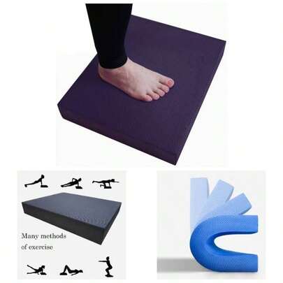 Non  Fitness Balance Training Foam, Strength, Physical Training And Yoga, Rehabilitation Of Knee And Ankle Exercises, Physical, Stability Exercise