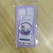 Hadaasi 1个紫色磁吸保护壳，内置屏幕保护膜，[兼容无线充电] 360°全方位防震手机壳 [亲肤材质，防滑设计] 防刮手机壳，兼容 17 Pro/17 Pro Max/Apple Air/17和Galaxy S25 Ultra - 紫色 - 查看 62