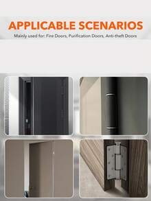 1 Stück Türscharnier Einstellwerkzeug, Scharnier-Spaltjustierungsschlüssel, robustes Türscharnier-Reparaturwerkzeug für Wohnungen, Brandschutz-, Sicherheits- und Reinraum-Türen, ergonomisches Design für einfache Reparatur