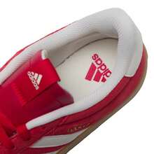Adidas 女士红色低帮休闲运动鞋 VL COURT 3.0，舒适低帮鞋，适合日常通勤，复古户外运动鞋 KI5079 - 淺猩紅/漢玉白/樹脂黃 - 查看 7
