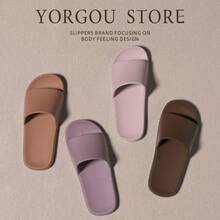 Ciabatte da bagno antiscivolo in EVA, pantofole di lusso e alta moda, adatte per casa, hotel, campeggio all'aperto