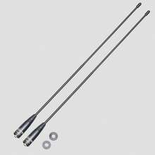 2pcs - Baofeng NA-771 Dual Band Antenna, 144/430MHz, SMA Female Connector, Compatible With BF-UV5R BF-UV82 F8HP, Battery Not Included
