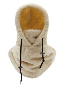 1 pezzo Passamontagna in pile polare antivento e caldo, adatto per adolescenti, ragazzi, ragazze di età 15+ e adulti, maschera da sci multifunzionale per sport all'aperto, scaldacollo, paraorecchie, berretto da sci