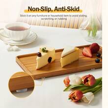 Gói 50 miếng đệm cửa tủ - Miếng dán trong suốt đường kính dành cho ngăn kéo, mặt kính, thớt, khung ảnh, đồ nội thất nhỏ - Nhiều màu - Xem 8