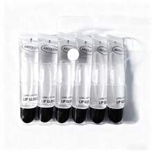 6支/2支/1支透明唇彩 - 富含维生素E和精油，香味透明管，保湿亮泽油，保湿润唇膏。 - 白色 - 查看 12