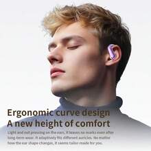 Auriculares Lenovo Erazer ER256 Bluetooth, auriculares inalámbricos con sonido HIFI de alta calidad, control táctil inteligente y gran resistencia, Bluetooth 5.4 - Unitalla - Ver 6