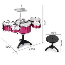 Realistic Jazz Drum Set Educational Toy, Suitable For Hobbyists And Holiday Activities
