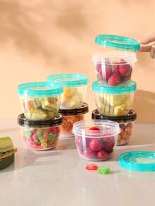 1 Stück Kühlschrankbox mit Frischhaltefunktion, multifunktionale versiegelte Lebensmittelaufbewahrungsbox, versiegelte Box, Aufbewahrungsbox für trockene Obst- und Gemüsesnacks