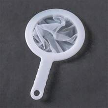 Household Soybean Milk Filter Net, Juice Strainer, Residue Separation Filter With Handle, Kitchen Colander, Fine Mesh Strainer - Bộ lọc tay cầm (80 lưới) - Xem 3
