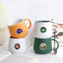 pokemon 50张宝可梦皮卡丘卡通贴纸，可爱口袋妖怪旋律DIY笔记本装饰贴纸，儿童女孩礼物 - 彩色 - 查看 6