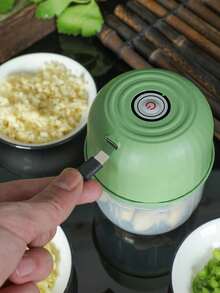 Electric Garlic Press, Garlic Mincer, Garlic Crusher, Garlic Grinder, Garlic Masher