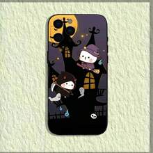 Halloween Cute BuBu DuDu Phone Case Covercompatible With  16,15,14,13,12,11,Pro,X,XS,Max,XR,Plus,Mini Soft Black Cover,Covercompatible With  17 Case,  17 Pro Case,  17 Pro Max Case - z1 - Xem 13
