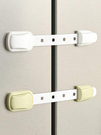 調整可能 多機能ベビー引き出しロック、チャイルドセーフティロック、乳児・幼児の保護、トイレ、冷蔵庫ボタンロック