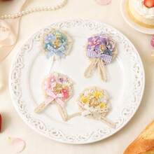 1 Stück süßer Stoff Gartenhut Kühlschrankmagnet, geeignet für Zuhause, Büro, Auto, Aufbewahrungsschrank, Schranktür Dekoration - leuchtende Farben, langanhaltend und leicht zu reinigen, toll als Geschenk und Dekoration, Kühlschrankmagnet, Bürodekoration, lustiges Design