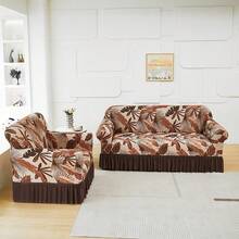 Sofa Slipcovers - Marrón-hojas - View 9