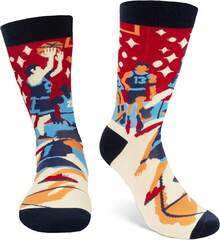 Calcetines Divertidos Lavley Para Hombres - Regalos Novedosos Para Fanáticos del Deporte, Golf, Pickleball, Levantamiento de Pesas, Carreras y Más - No molestar, el baloncesto está en calcetines - Ver 6