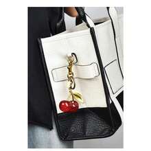 Shining Cherry Bag Pendant  Wallet Car Accessory Keychain And Metal Accessories