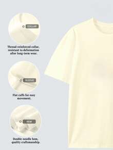 Spider Web Bat Logo & 131 Halloween Design Double-Sided Printed Y2K Men's Men Clothes Y2K Graphic TEE Fashion Street Style Men's Summer Round Neck Short Sleeve Top Cotton T-shirt Perfect Gifts for Halloween, Christmas & New Year. - Albaricoque - Ver 5