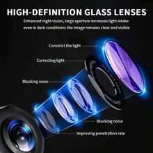 1 件通用汽车后视摄像头，汽车后视摄像头 1080P/720P 全高清 AHD 4/5 针 2.5 毫米倒车图像摄像头 170° 广角夜视汽车倒车摄像头，倒车停车防水自动备用摄像头