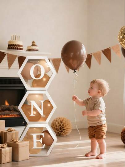 3pcs Baby Shower Balloon Box, Baby Party Supplies, Birthday Decoration, Balloon Storage Box, Birthday Party Decoration Gift Box, Baby Party Decoration Balloon Box, Party Favors, Nursery Decor, Wedding Decor Photo Backdrop, Back To School, Valentine's Day