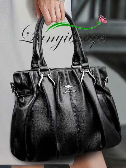 LANYIBAIGE Bolso de moda 2025 para madres de mediana edad, bolso de hombro cruzado para mujer, bolso de mano para dama