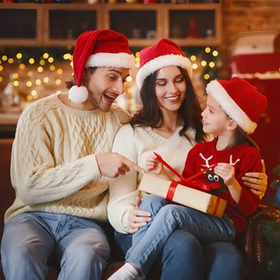 Christmas Hat, Short Plush Christmas Hat, Thickened Christmas Hat, Christmas Hat For Adults And Children, For Family, Company, And Friends' Gatherings, Christmas Decoration Item