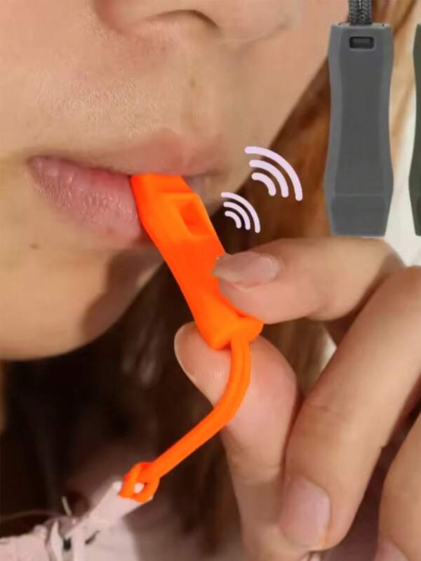 5 Stück Outdoor Überlebens-Tools, Outdoor praktische Mini-Pfeife, Kordelzug-Pfeifenverschluss, Outdoor-Taschenzubehör, perfekte Wahl für Outdoor-Abenteurer, Überlebensausrüstung, Wanderutensilien, kompaktes Design, tragbares Zubehör, zuverlässige Konstruktion, Pfeife, Abenteuerwerkzeug, Überlebenspfeife, Überlebenskünstler, Camper und Wanderer, Camping-Zubehör und -Ausrüstung, Camping-Zubehör