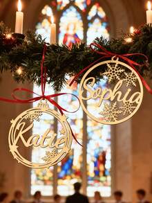 1 قطعة/3 قطع/5 قطع زخرفة عيد الميلاد الخشبية المخصصة 2025 - كرة زخرفية مخصصة بالليزر، ديكور عيد الميلاد، قلادات شجرة العطلات، هدية عيد الميلاد الأولى الفريدة ل- له، لها وللعائلة، هدية عيد الميلاد، ديكور عيد الميلاد، ديكورات عيد الميلاد المخصصة، ديكور شجرة عيد الميلاد المخصصة، ديكور خشبي/أكريليك، حياة أنيقة، حياة فنية