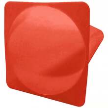 VENTDEPOT Cono de para Construcción, MXSFC-001, 1Pza, 22x14cm, De , Naranja, Plástico Rígido. - Naranja - Ver 3