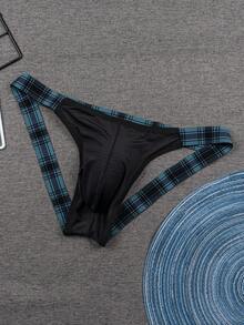 2pcs Men's Sexy Thong Underwear, Breathable Soft Smooth Fitting, Fashionable Comfortable Men's Intimate Apparel - Multicolor - View 6