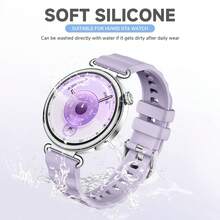 Correa de silicona de 18 mm compatible con Huawei Watch GT6 GT5 de 41 mm, banda deportiva suave compatible con Huawei Watch GT4 de 41 mm/GT5 Pro de 42 mm - 18mm - Ver 8