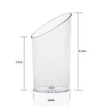 10pcs Dessert Cups Party Supplies, Plastic Round/Slanted Rim Cups, Creative Cups, Mousse Cups, Dessert Cups, Plastic Cups, Cake Cups, For Family Gatherings - Multicolor - View 9