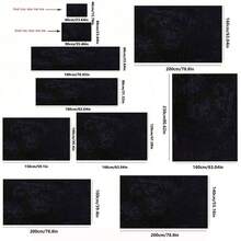 1 szt., bardzo miękka, gruba, puszysta mata podłogowa do salonu, miękka i wygodna, modna i ekskluzywna, dostępna w wielu rozmiarach i kolorach. Mata nadaje się do sypialni, jadalni, salonu i biura, doskonały element wystroju domu.