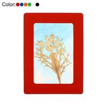 Magnetic Picture Frame, 2 Pack Magnetic Photo Frame Picture Holder Holds Photos For Refrigerator Metal Home Office - White - View 3