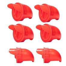 Alimentador automático para frangos com 4 portas, inclui 4 plugues e 1 serra copo, kit de alimentador de frango por gravidade reutilizável e resistente às intempéries, adequado para baldes, barris, caixas e cochos - Multicolorido - Ver 17