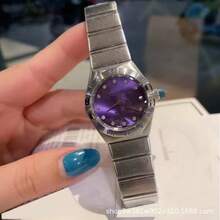 Couple Mechanical Watches - White Shell Gray Surface - View 3