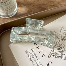 Pinza de pelo grande de acetato de estilo coreano para mujeres, nuevo pasador de pelo elegante y accesorio para el cabello