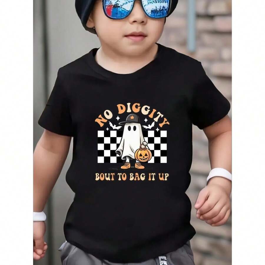 Young Boys T-Shirts - Black - View 1