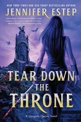 Pre-Owned Tear Down The Throne (Paperback) By Jennifer Estep - Single Book - View 1