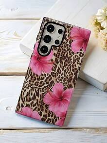 Fashionable Leopard Animal Print Star 2-In-1 Film Phone Case Protective Case - Compatible With Galaxy S25/S25 Plus/S25 Ultra/S24/S24 Plus/S24 Ultra/S24 FE/S23/ S23+/S23 Ultra/S22/S22+/S22 Ultra/S21/S21+/S21 Ultra/S20 ULTRA/A71/A56/A55/A54/A53/A52/A34/A26/A15/A16/A14/A13/A06 And Phone17,17Air,17pro,17pro Max,16,16plus,16promax,15Plus,15Pro,15ProMax,14,14Plus,14Pro,14ProMax,13,13Pro,13ProMax,12,12Pro,12ProMax,11,11Pro,11Pro Max, Is A Thoughtful Birthday Gift For Your Girlfriend, Boyfriend And Friends. - 彩色 - 查看 5