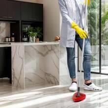 Mop Replace Head For Ocedar EasyWring 1 Tank Microfiber Spin Mop Refills Include 3 Mop Replacement Head Deep Cleaning 1 Mop Base - As Pic - View 4