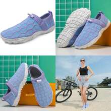Barefoot Water Shoes, Minimalist Running Sneakers, Beach Outdoor Shoes, Men And Women(Sky Blue 5.5 Women/4.5 Men) - Type1 - View 1